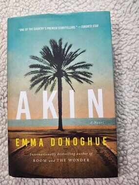 Emma Donoghue Akin Hardcover Novel 2019 HarperCollins First Canadian Edition